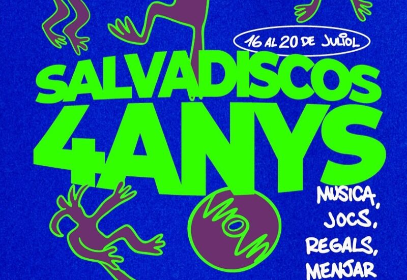 Salva Discos 4 years anniversary